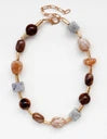 Georgia Gold and Colorful Beaded Necklace
