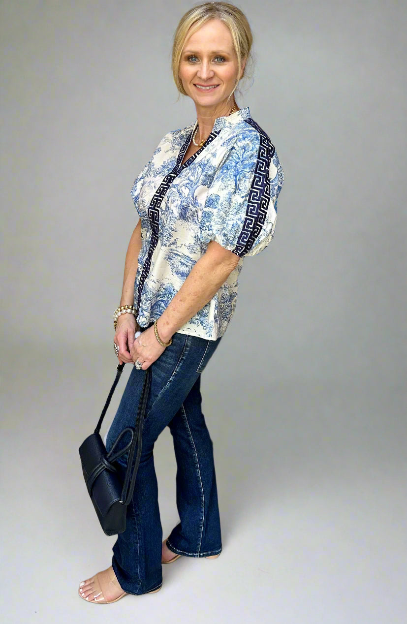 Emelia Toile Blouse