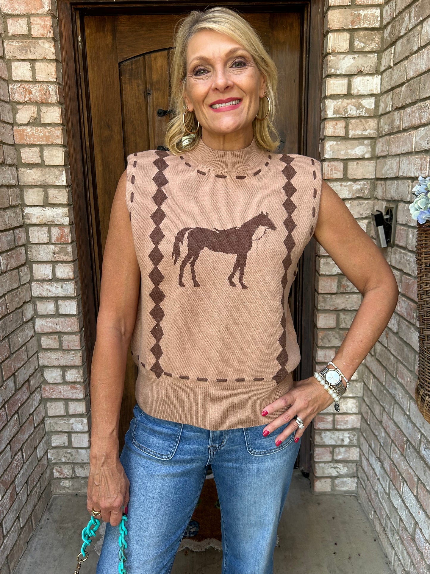 The Mane Event Sweater Vest