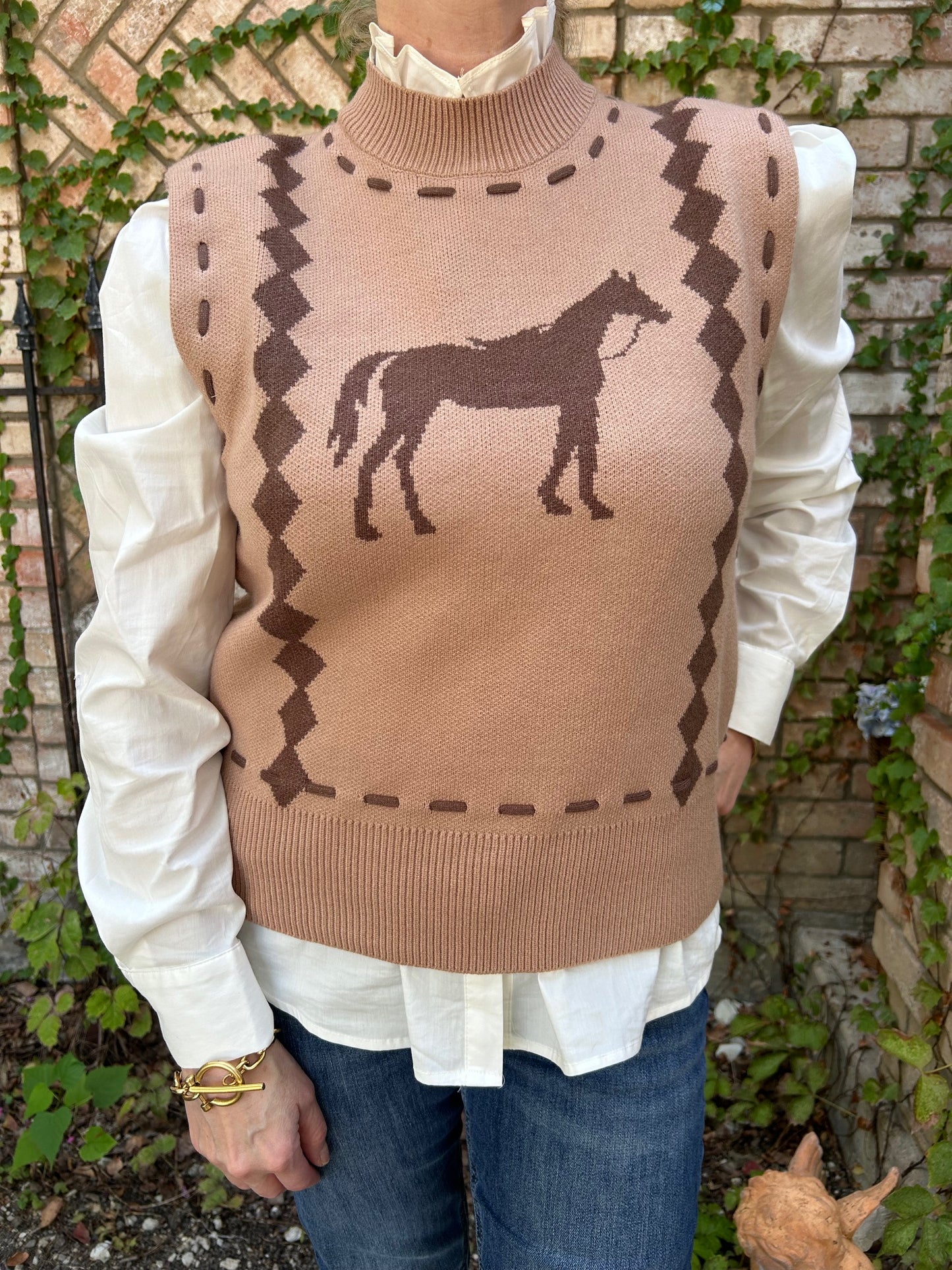 The Mane Event Sweater Vest