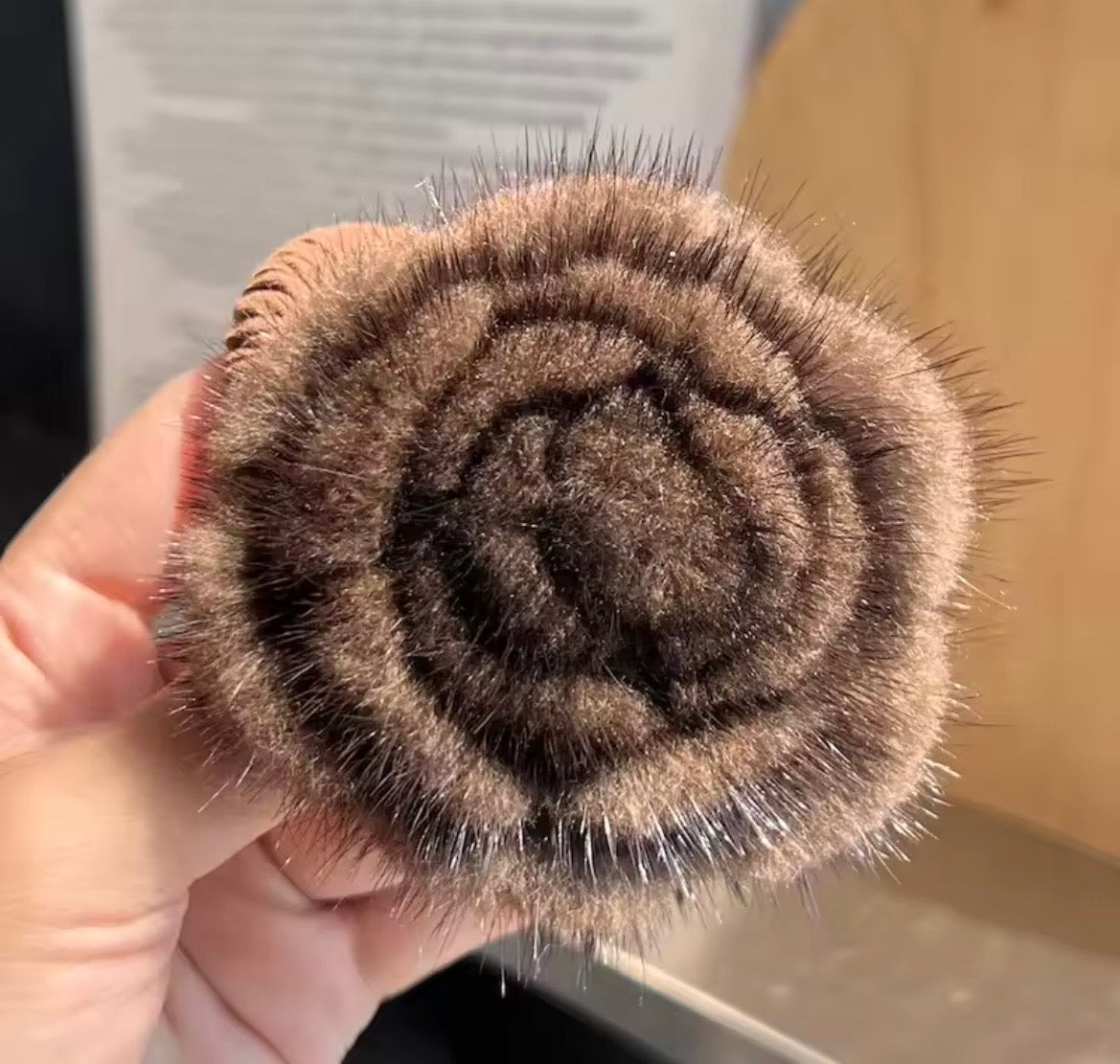Mink Brooch