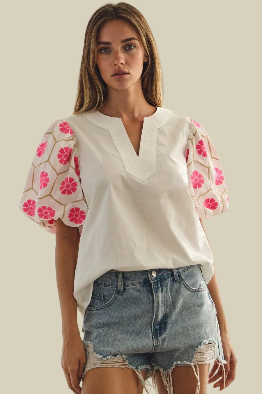 Emory Embroidered Blouse