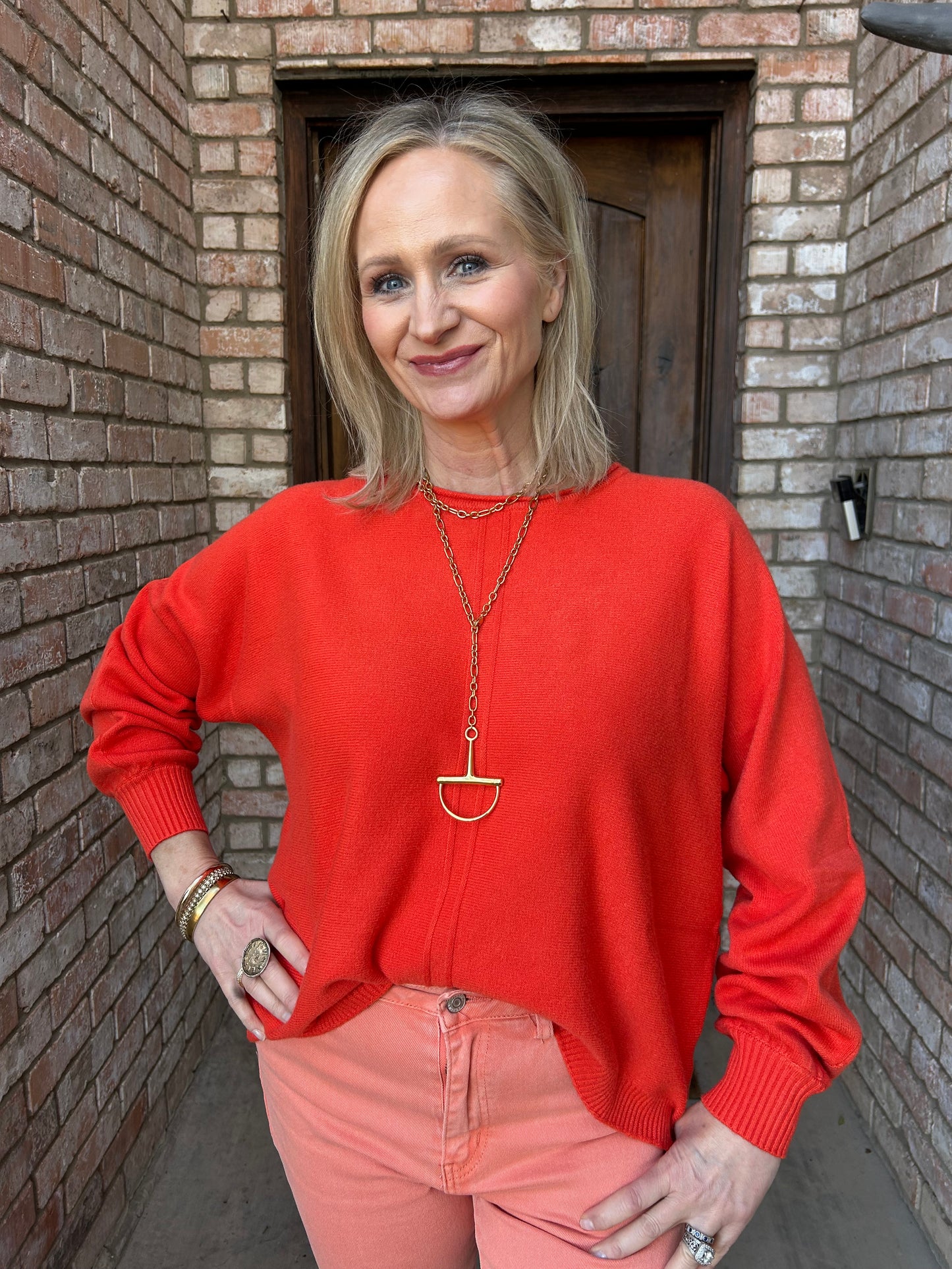 Orange Crush sweater