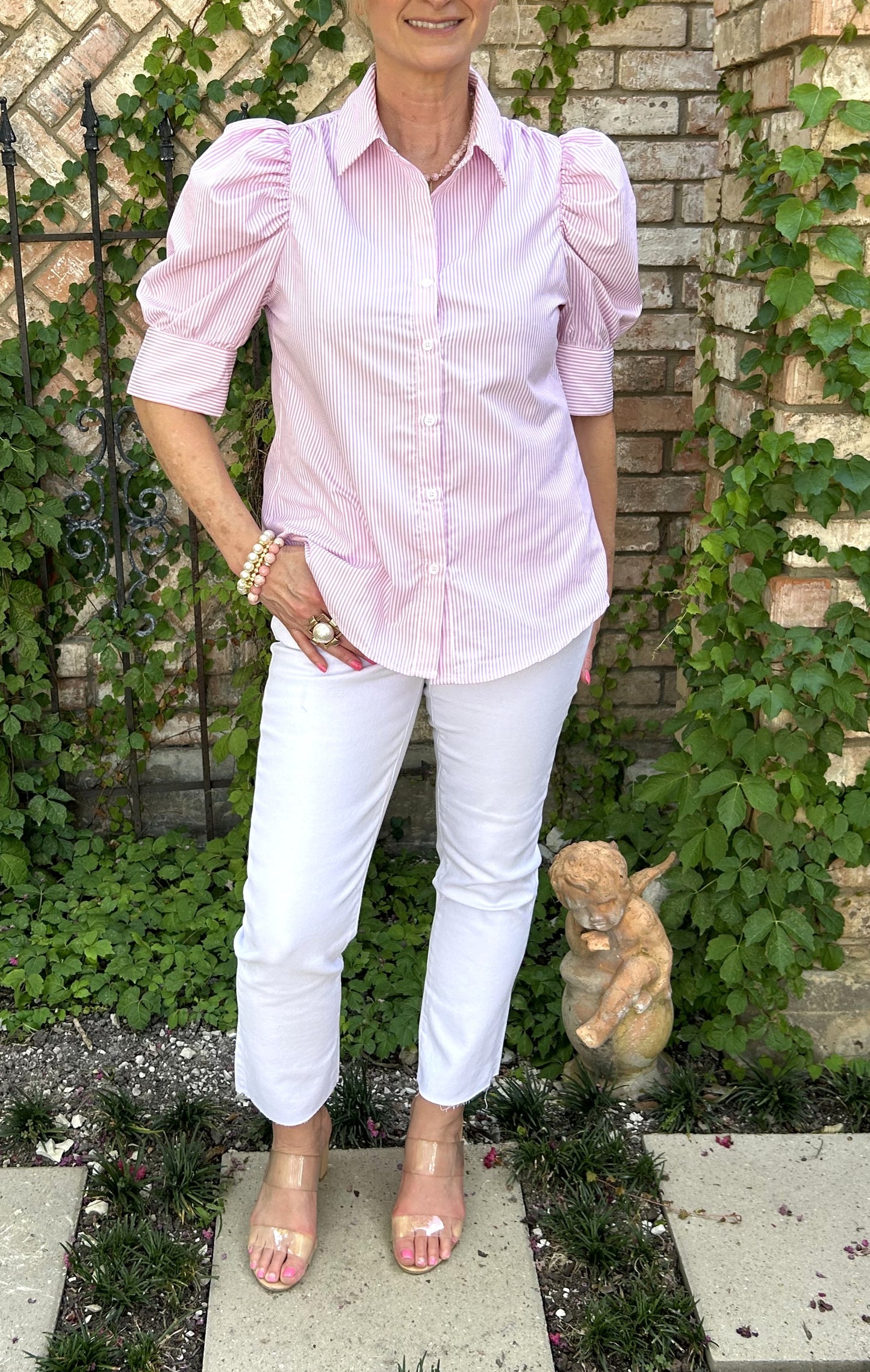Peony Pink Blouse