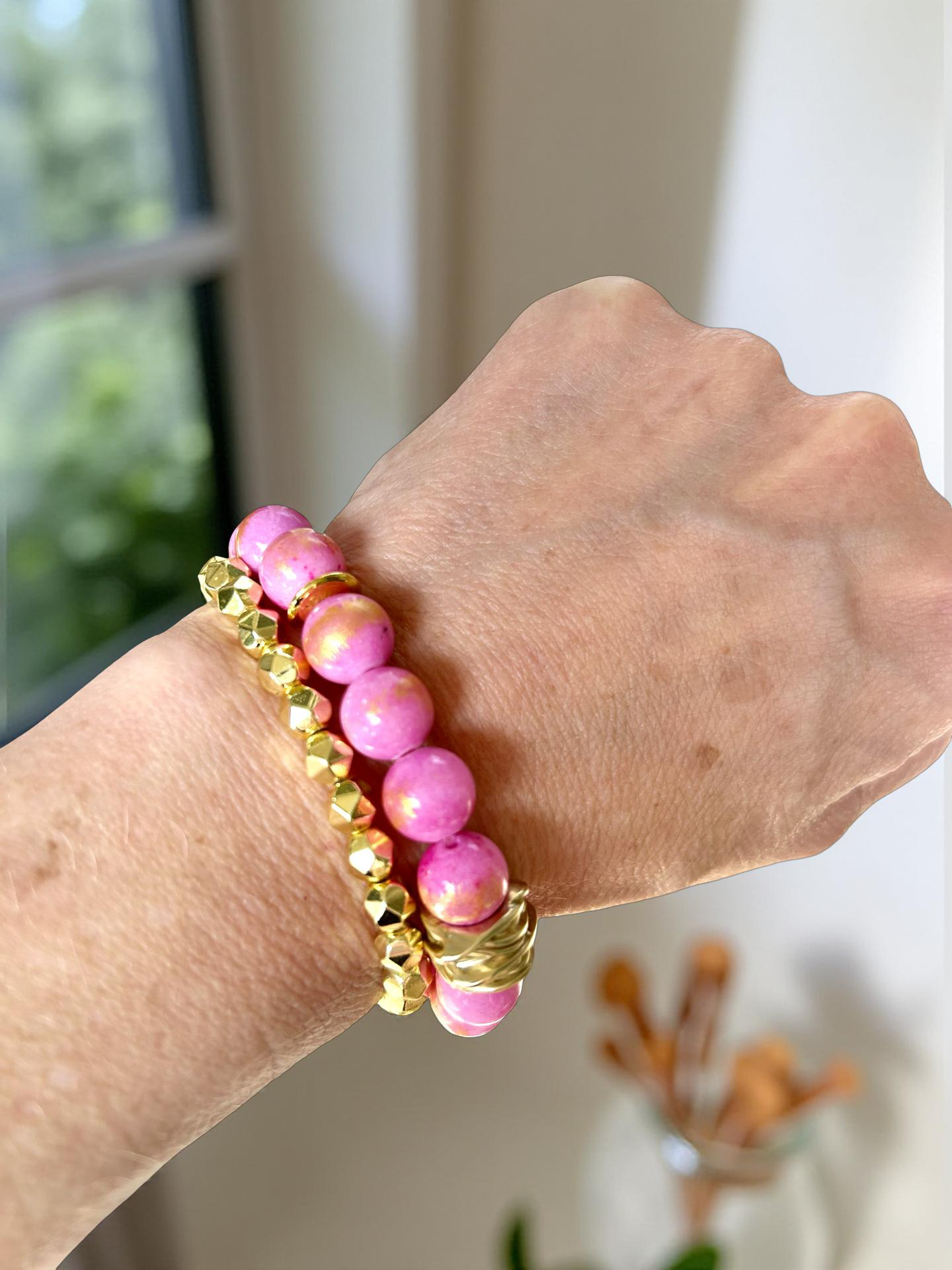 Pink Flair Bracelet