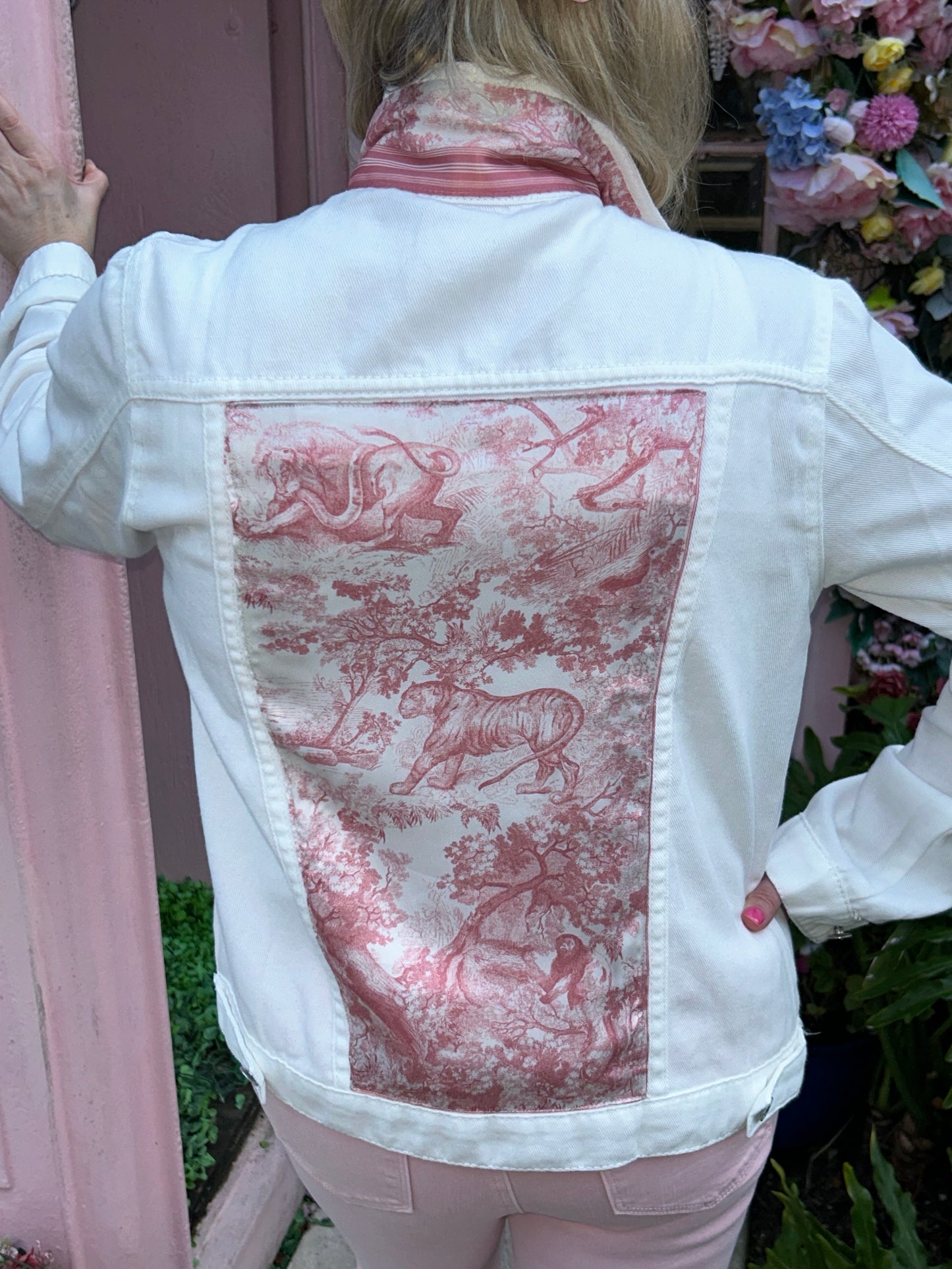 Toile Scarf Jacket