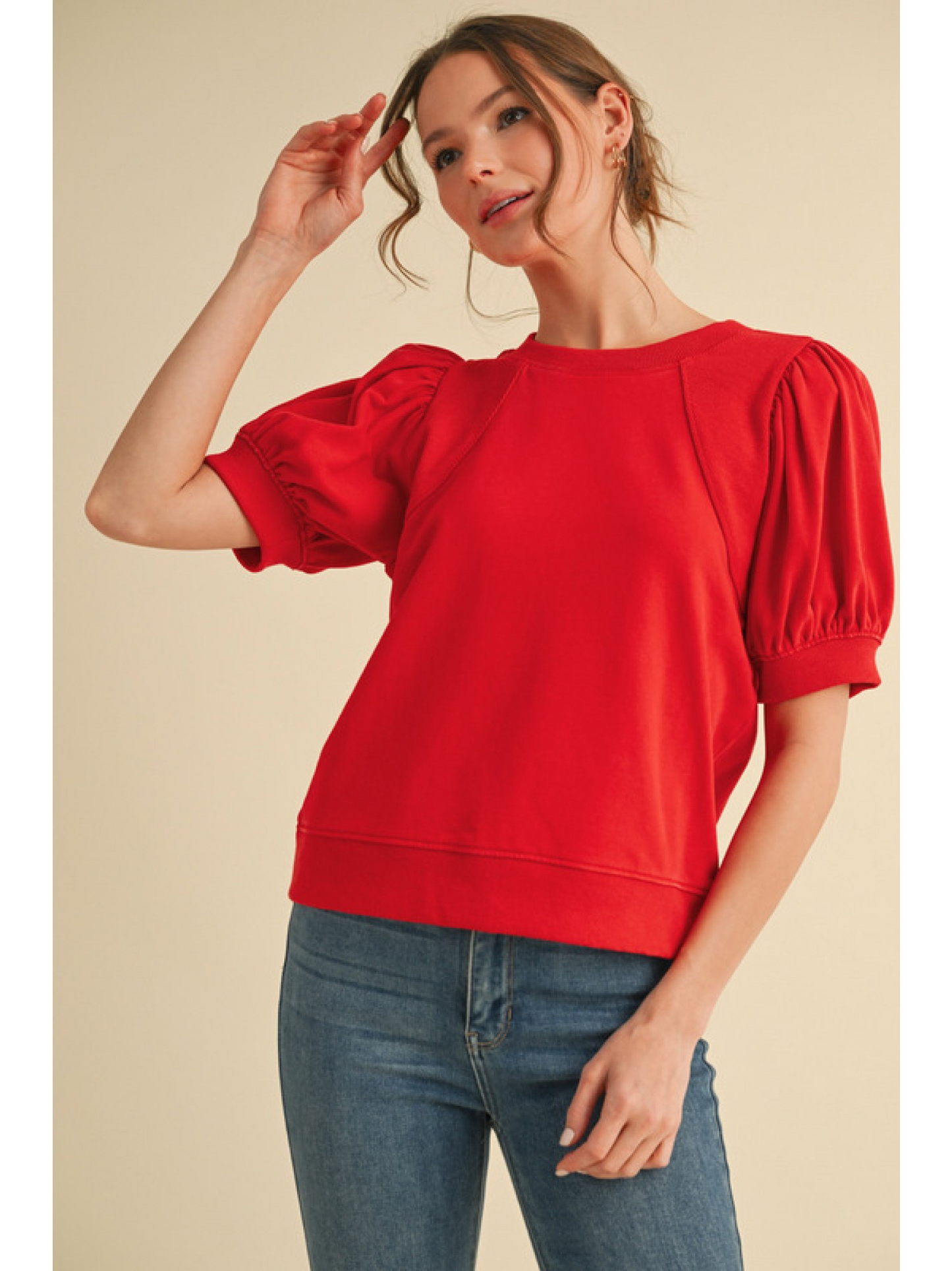 Red Chic Sweatshirt