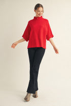 Scarlet Statement Sweater