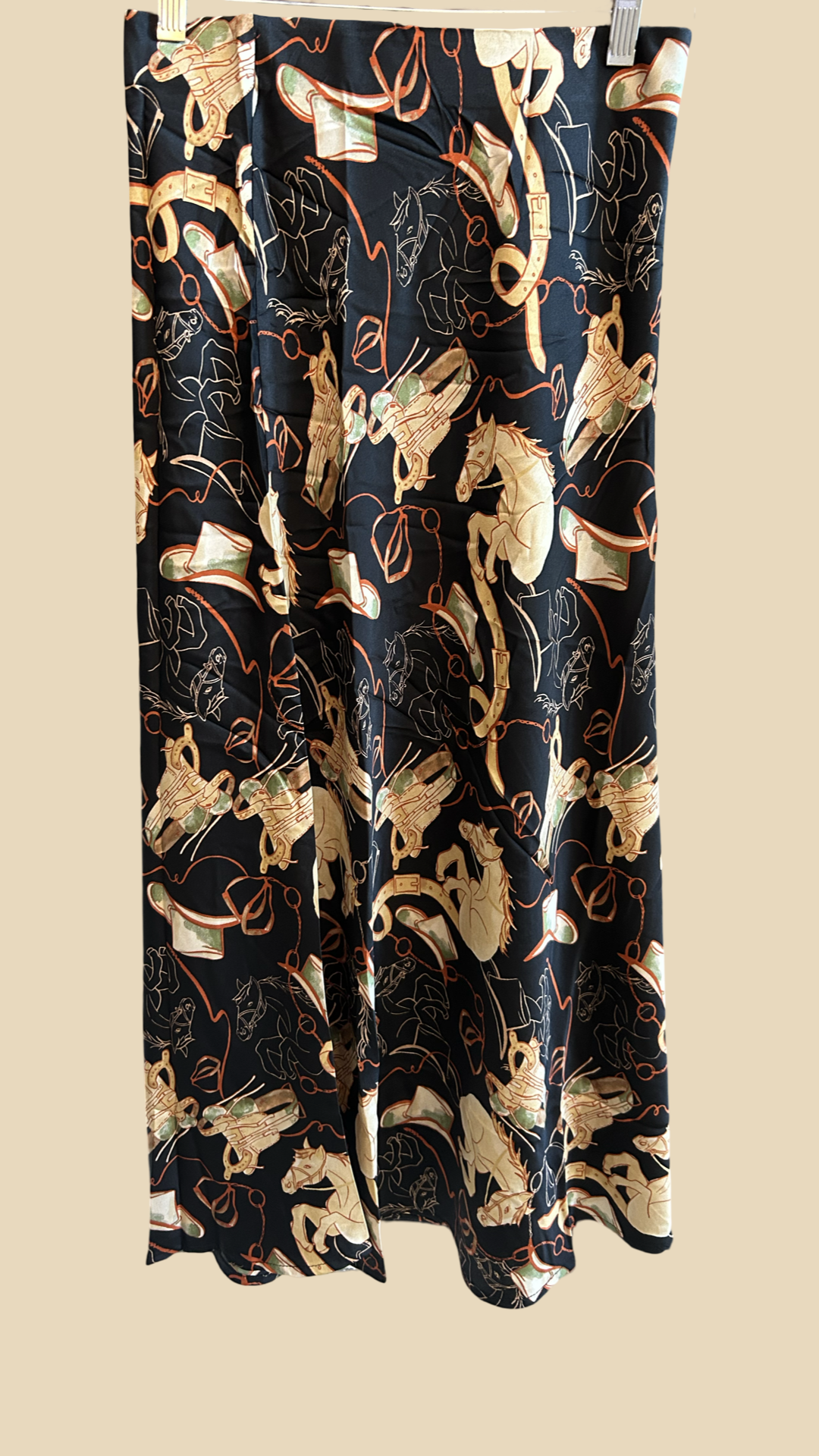 Silk and Saddle Skirt