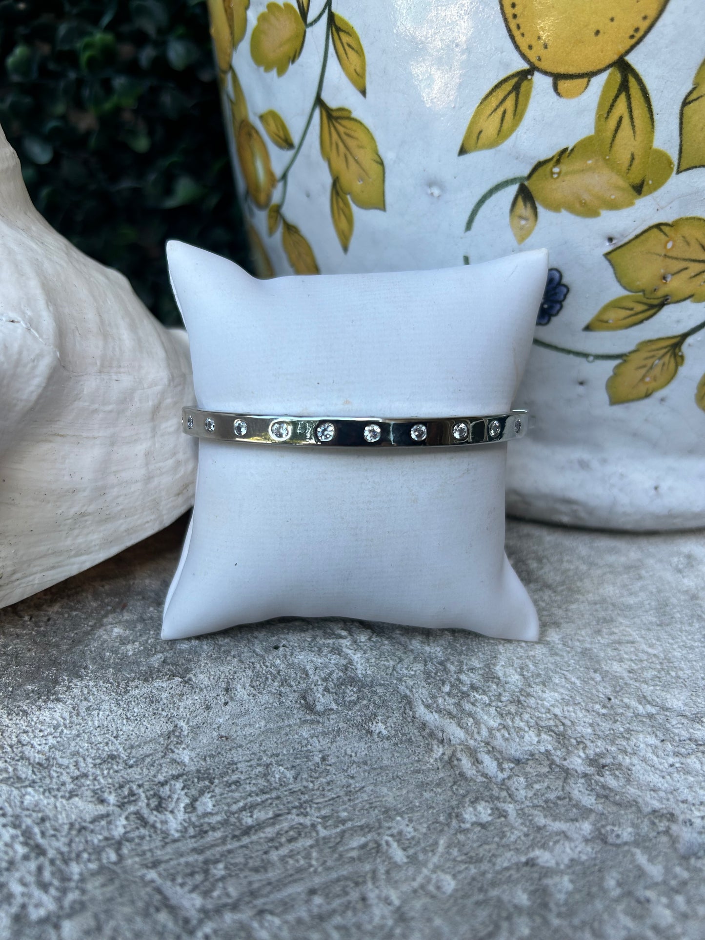 Stevie Silver Bangle