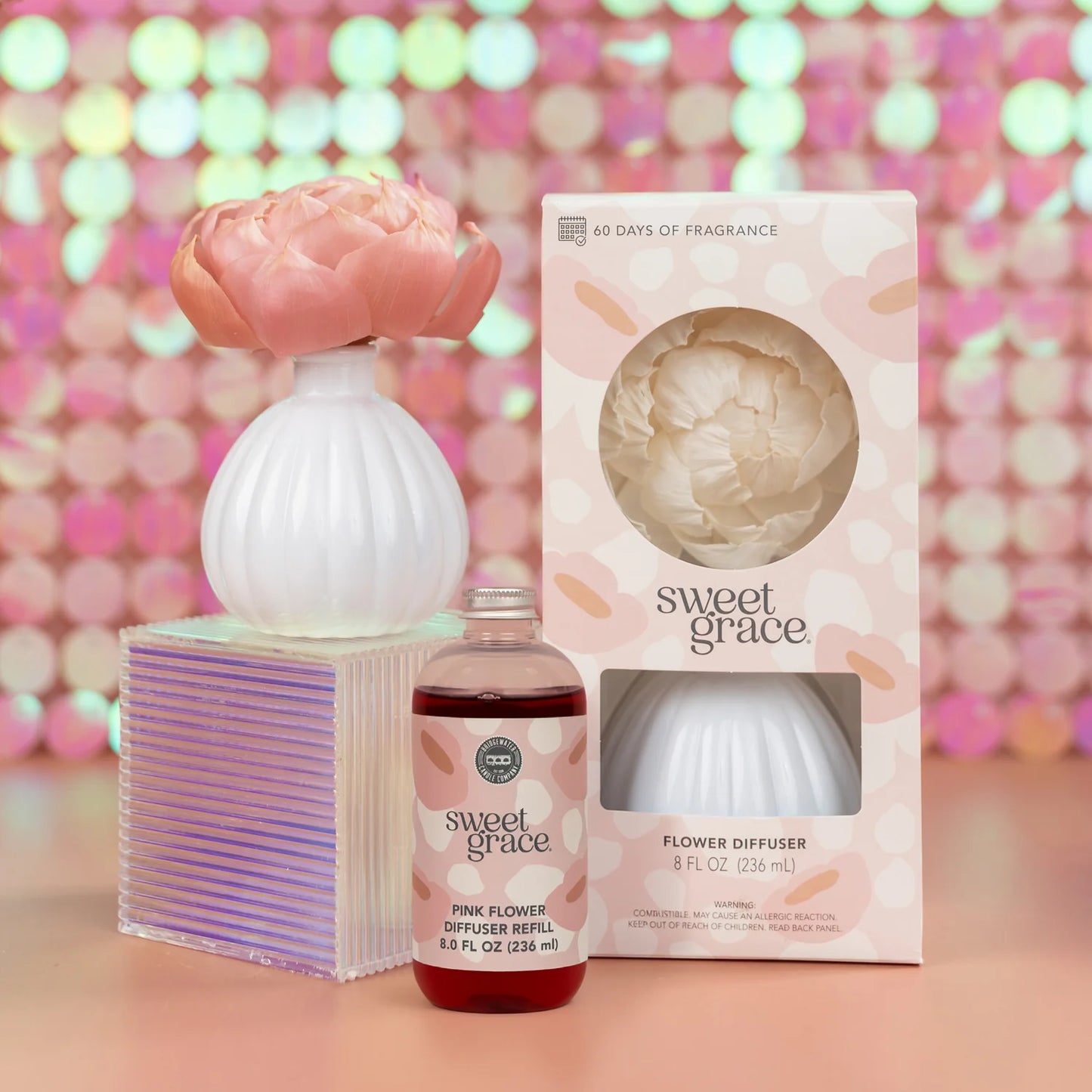 Sweet Grace Pink Oil Defuser Refill
