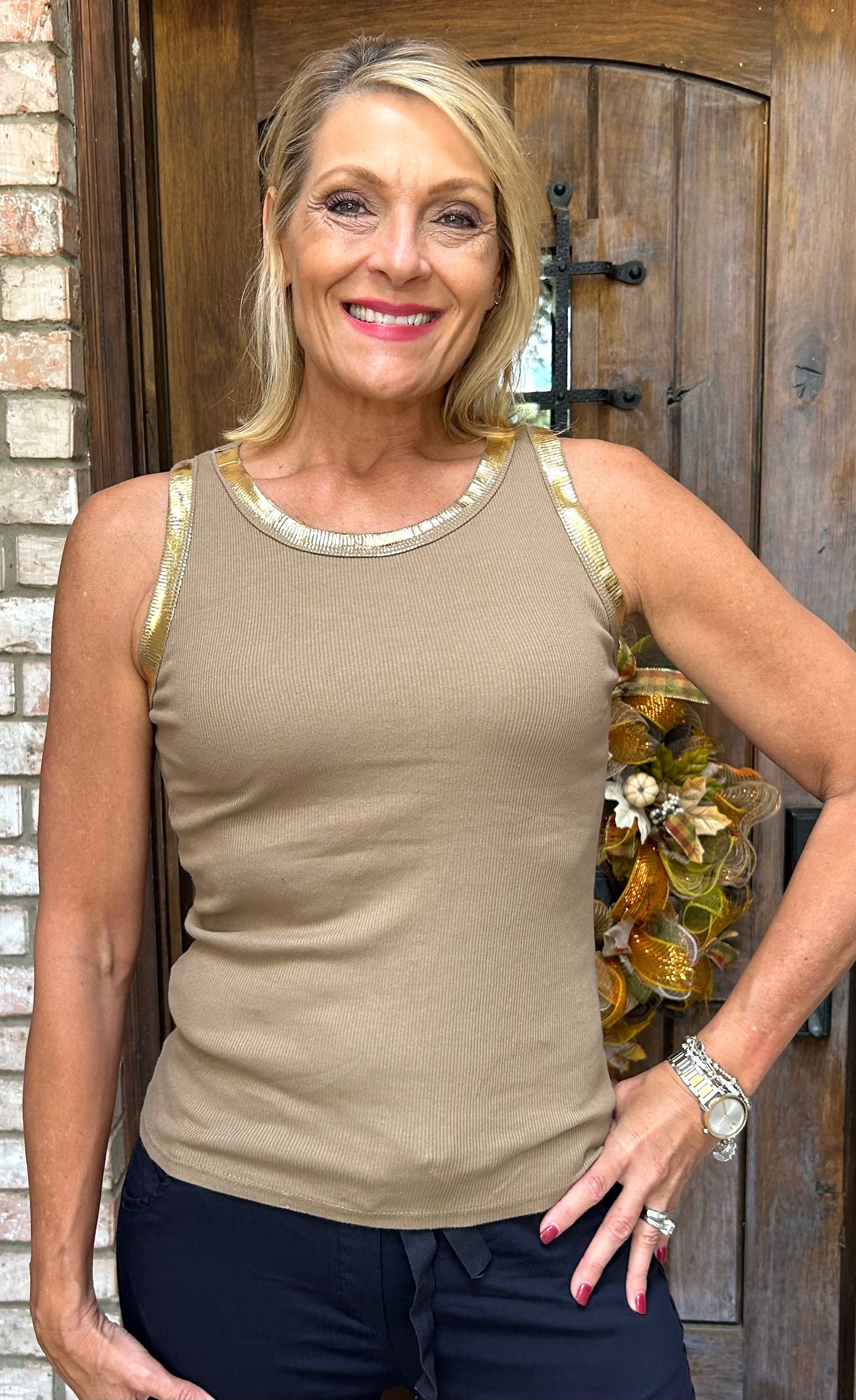 Taupe Italian Tank