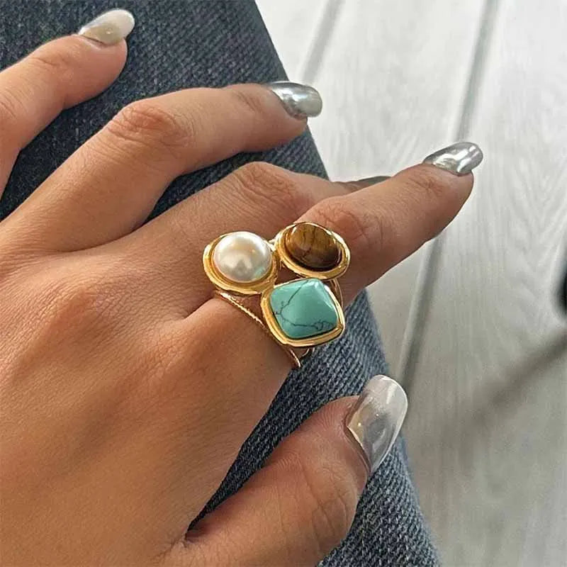 Autumn Heirloom Stone Ring