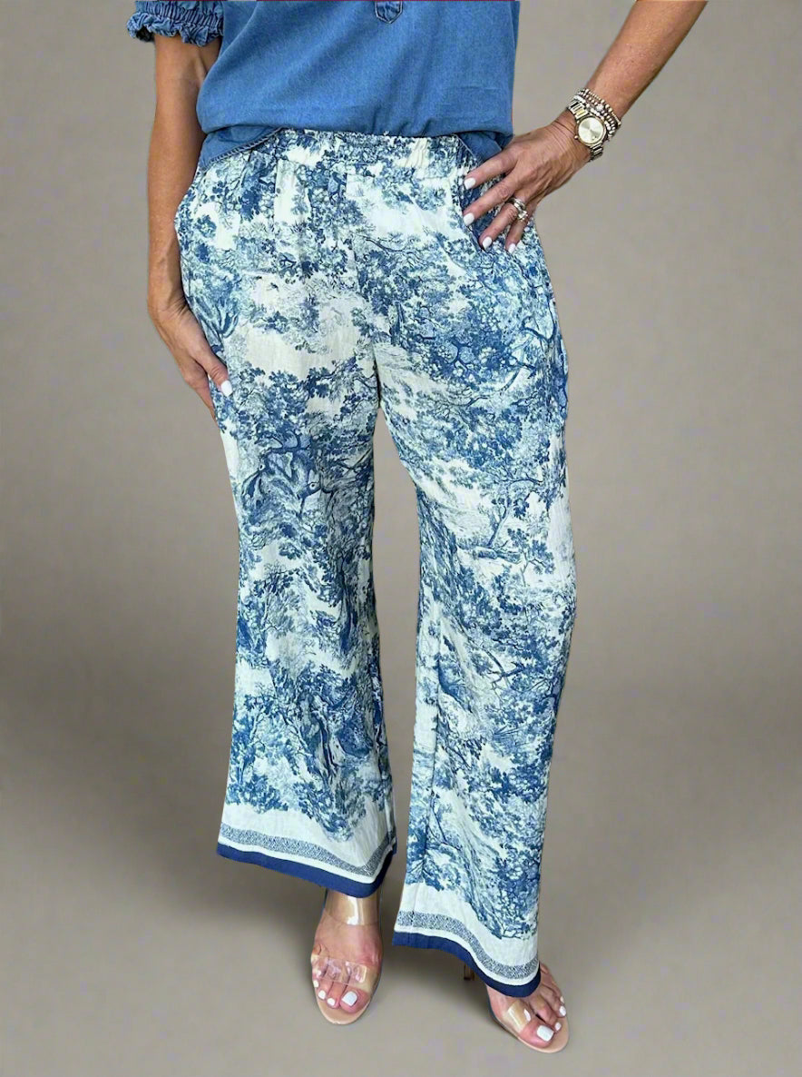 Toile De Jouy Pant
