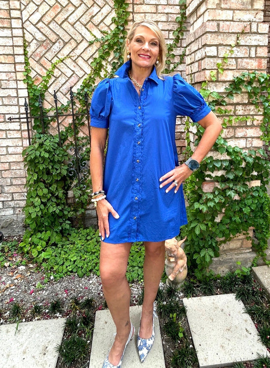 Bridgette Royal Blue Dress