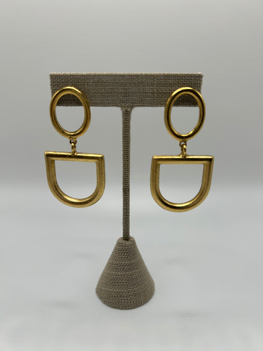 Happy Horsebit Earring