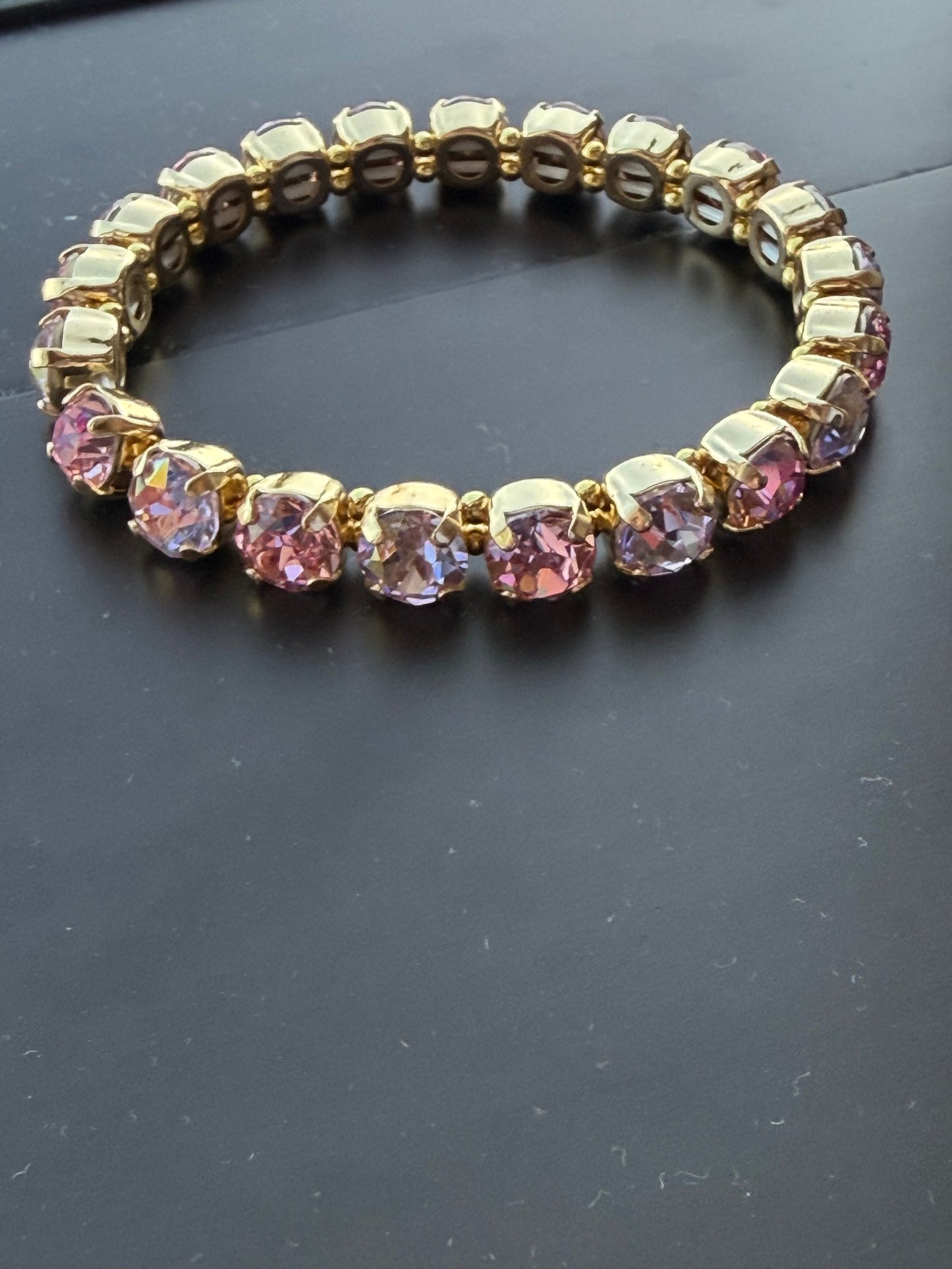 Pink Sparkle Stretch Bracelet