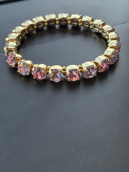 Pink Sparkle Stretch Bracelet