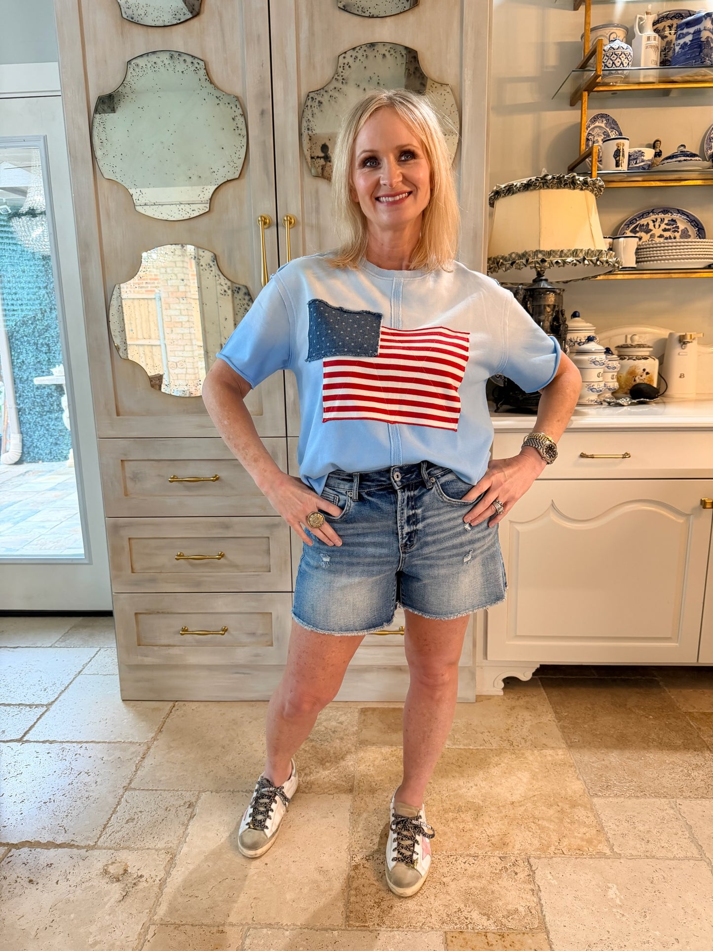 Freedom Blue Tee