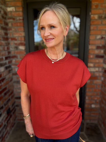 Essential Rust Sweater