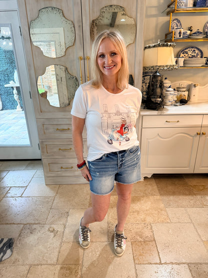 Vespa Girl Tee