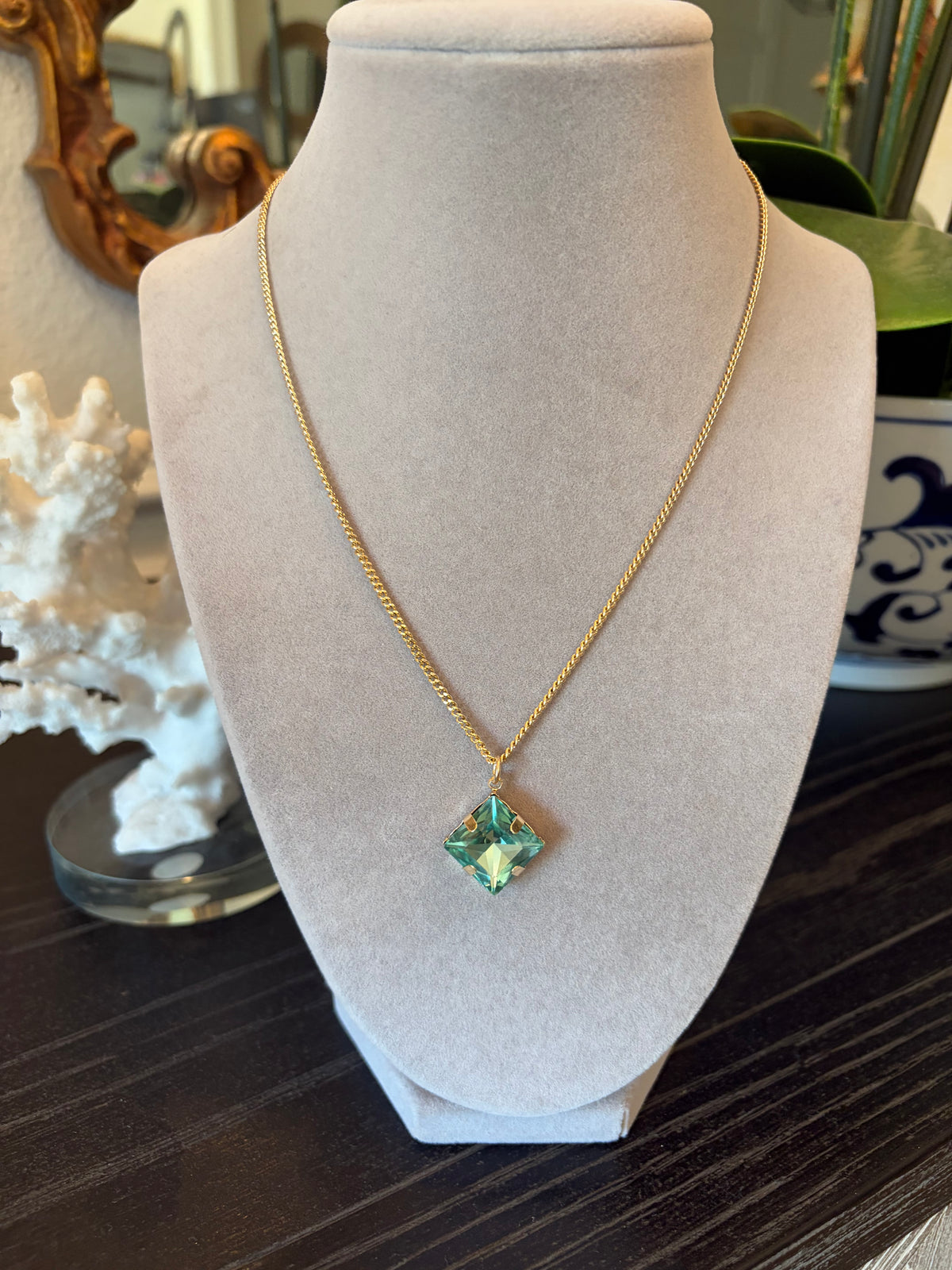 Sienna by Tova: Aqua Necklace