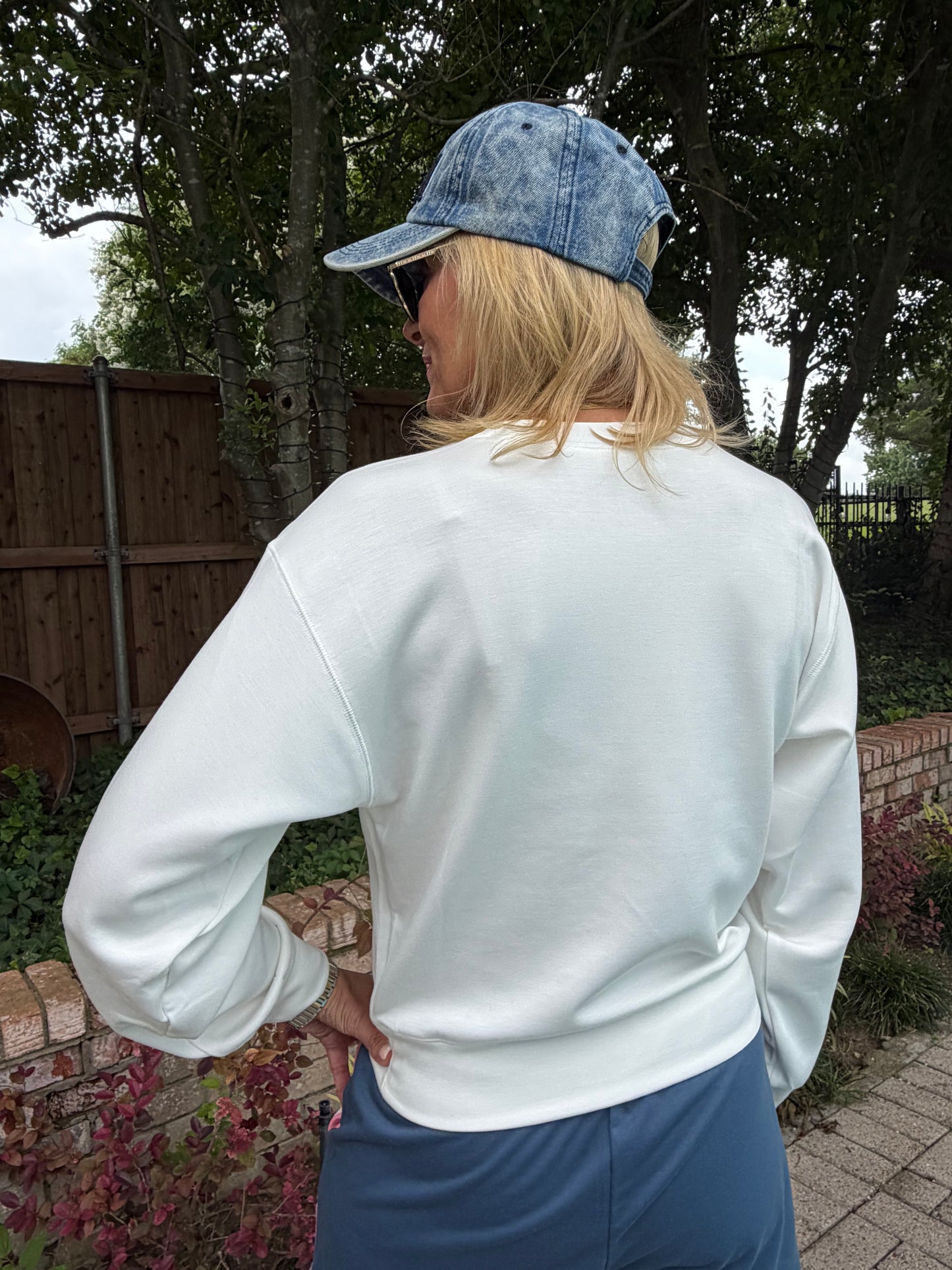 White Classic Pullover