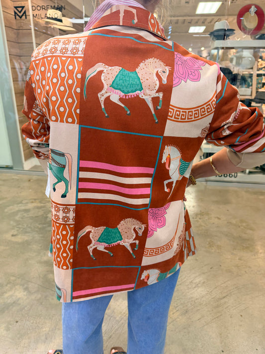 The Bianca Italian Equestrian Blazer