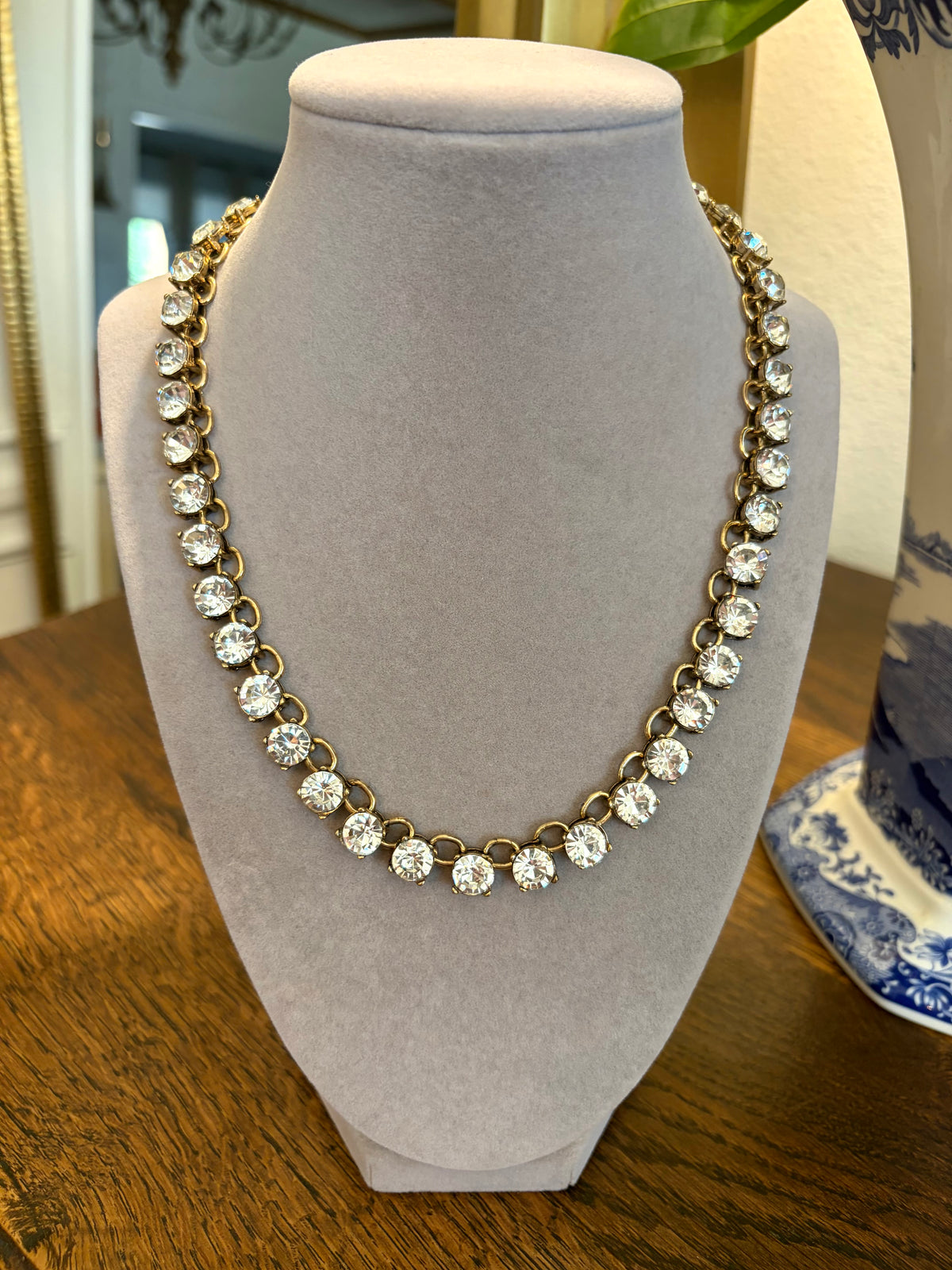 Stella Clear Crystal Necklace