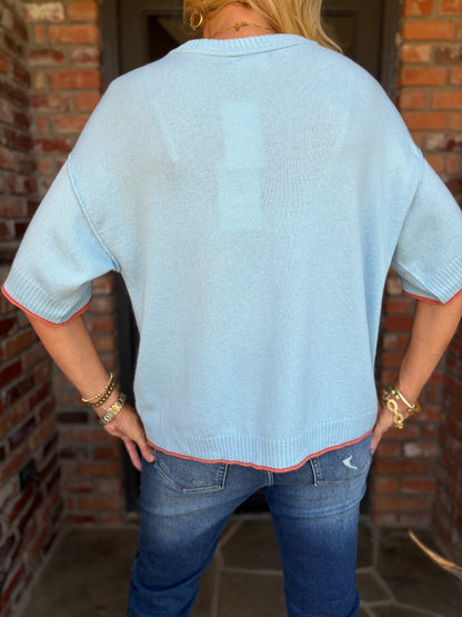 Bella Blue Sweater