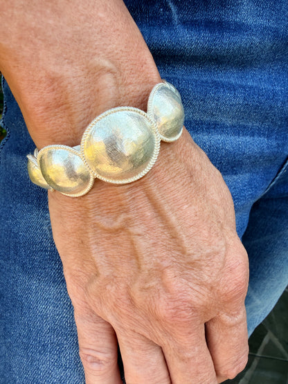 Celeste Silver Cuff
