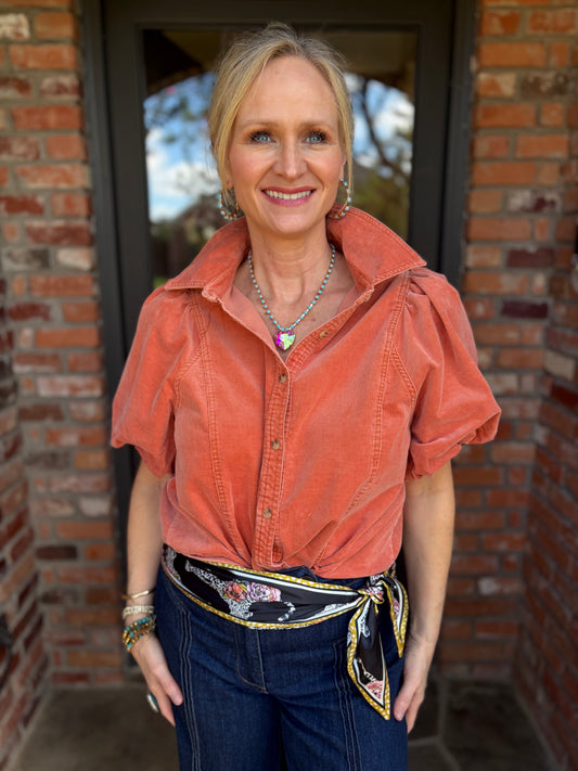 Take Me To the Pumpkin Patch Blouse