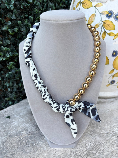 Bold and Beautiful Twilly Necklace