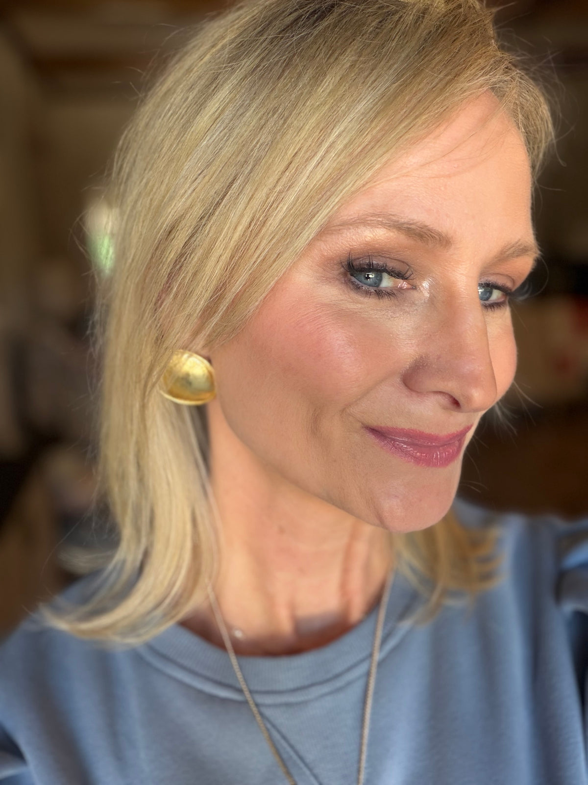 Lindsey Dome Earring