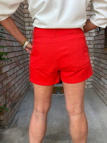 Red Crush Shorts