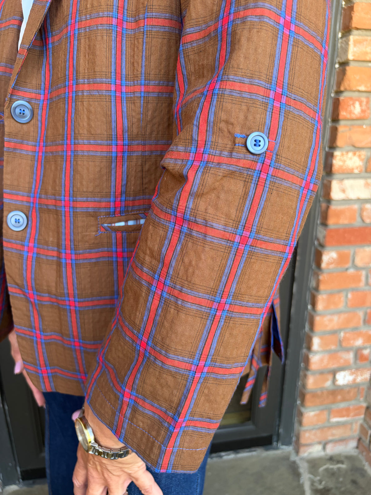 Saddlebrook Jacket-Luxe Plaid