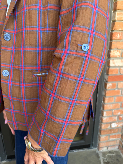 Saddlebrook Jacket-Luxe Plaid