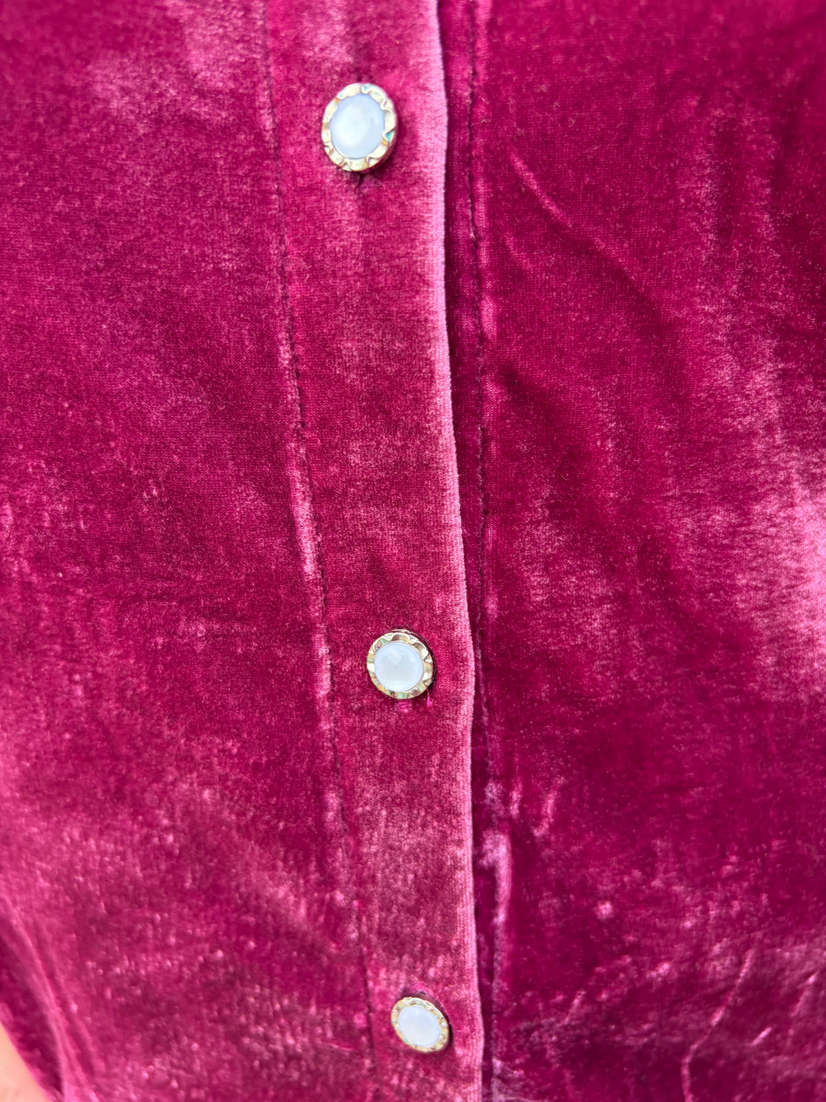 Romantic in Raspberry Blouse