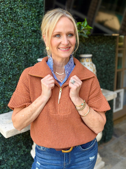 Prep in your Step Faux Collar