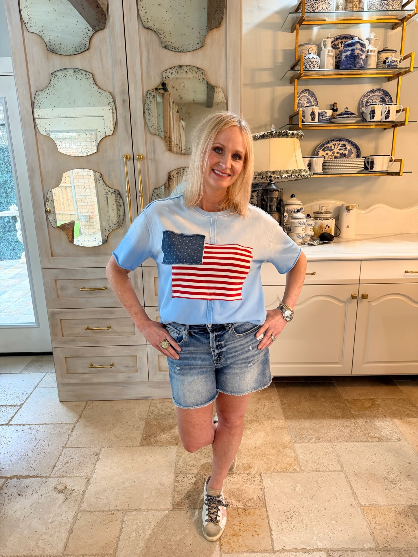 Freedom Blue Tee