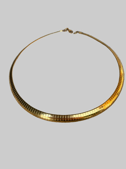 Glamour Gold Choker Necklace