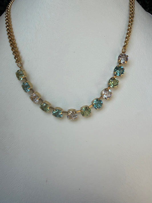Mini Oakland Custom Necklace- Lime Light