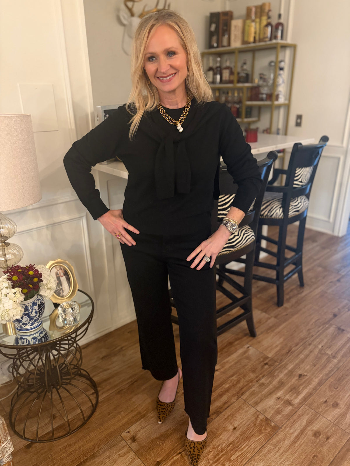 Out & About Black Denim