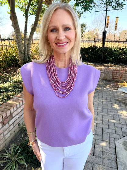 Lillian Lavender Sweater