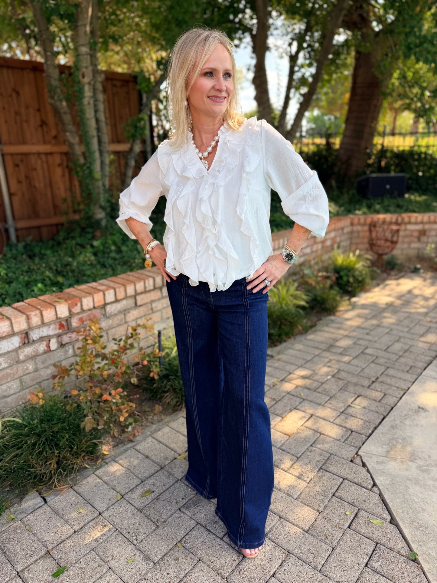 Ruffle Me Up Blouse