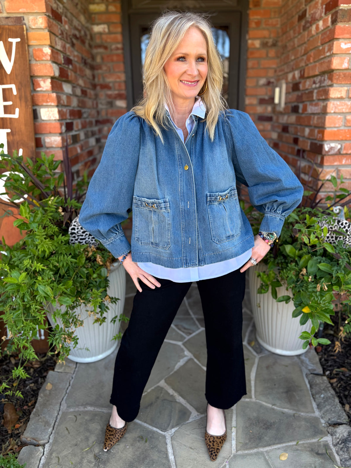 Patty Poplin Layering Shirt