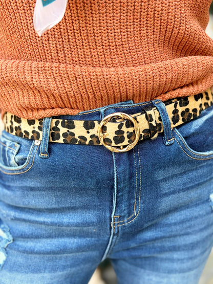 Leopard Belt