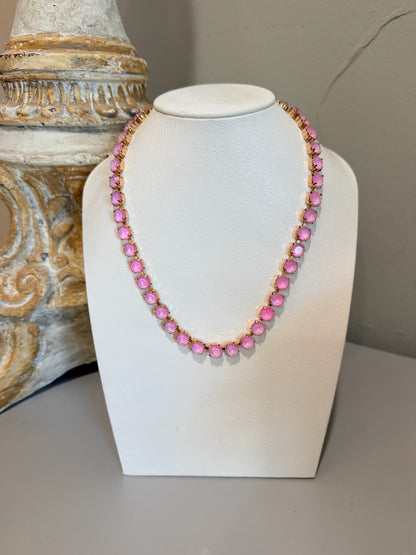 Emmy Necklace- Pink
