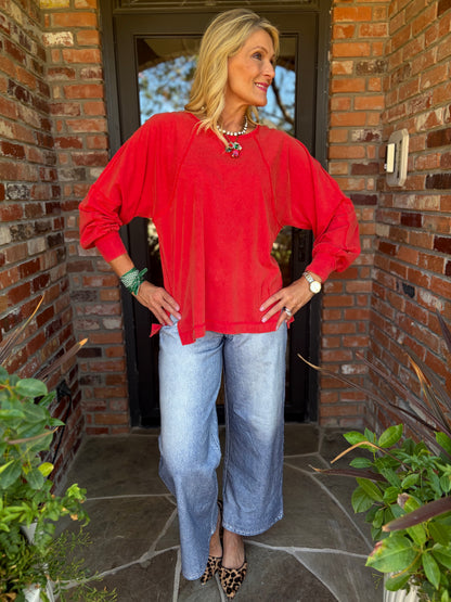 Ready To Go Red Tee