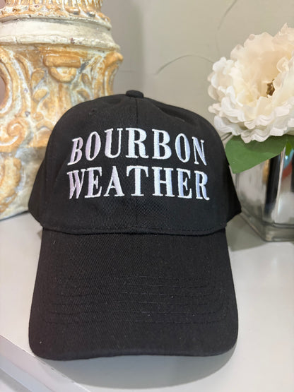Bourbon Weather Baseball Cap